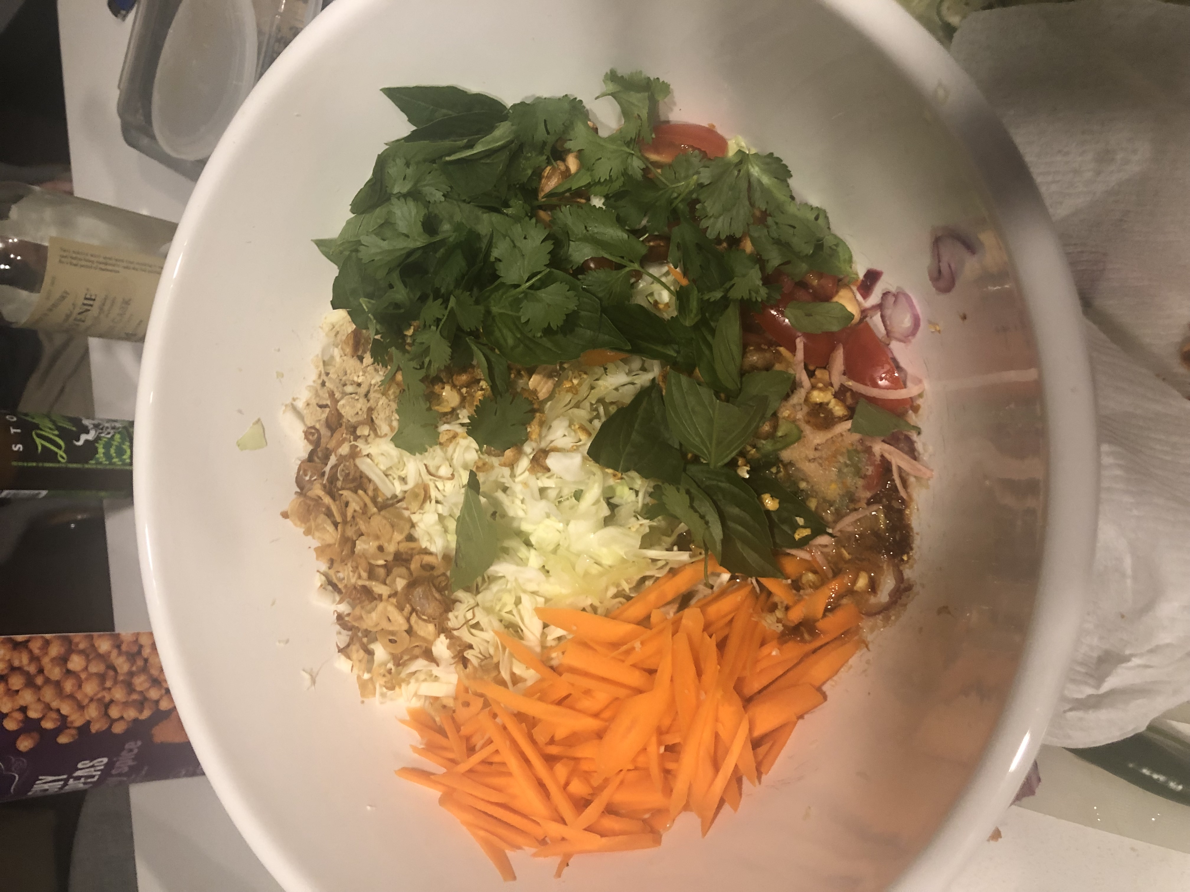 Burmese-Style Cabbage Salad (Thoke)